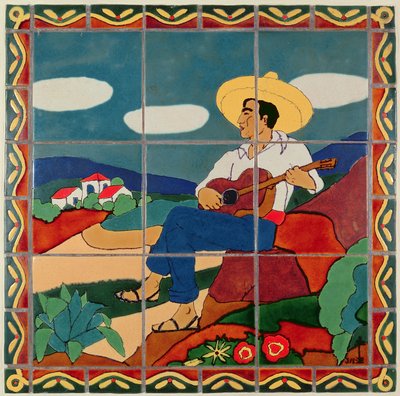West Texas room tile by American School